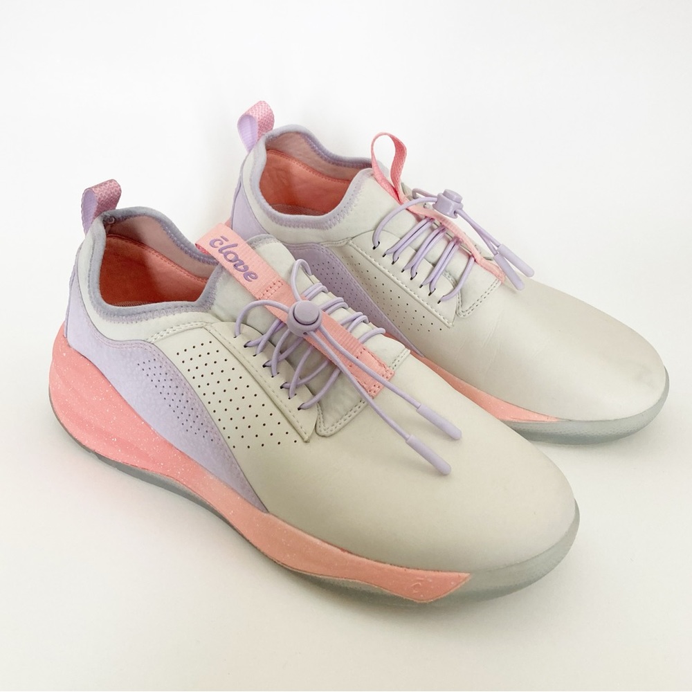 Clove Women's Classic Nursing Sneakers Pink Purple Gray Size 9.5